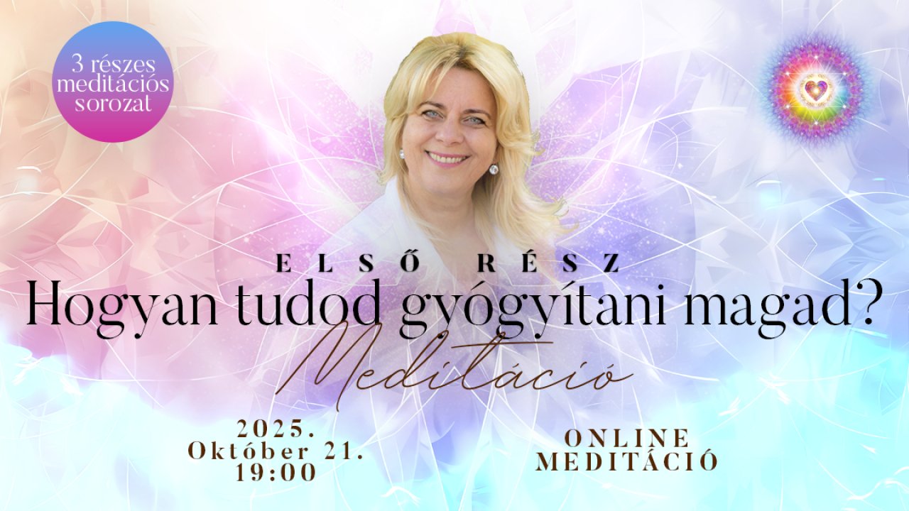 1. rész - Hogyan tudod gyógyítani magad?