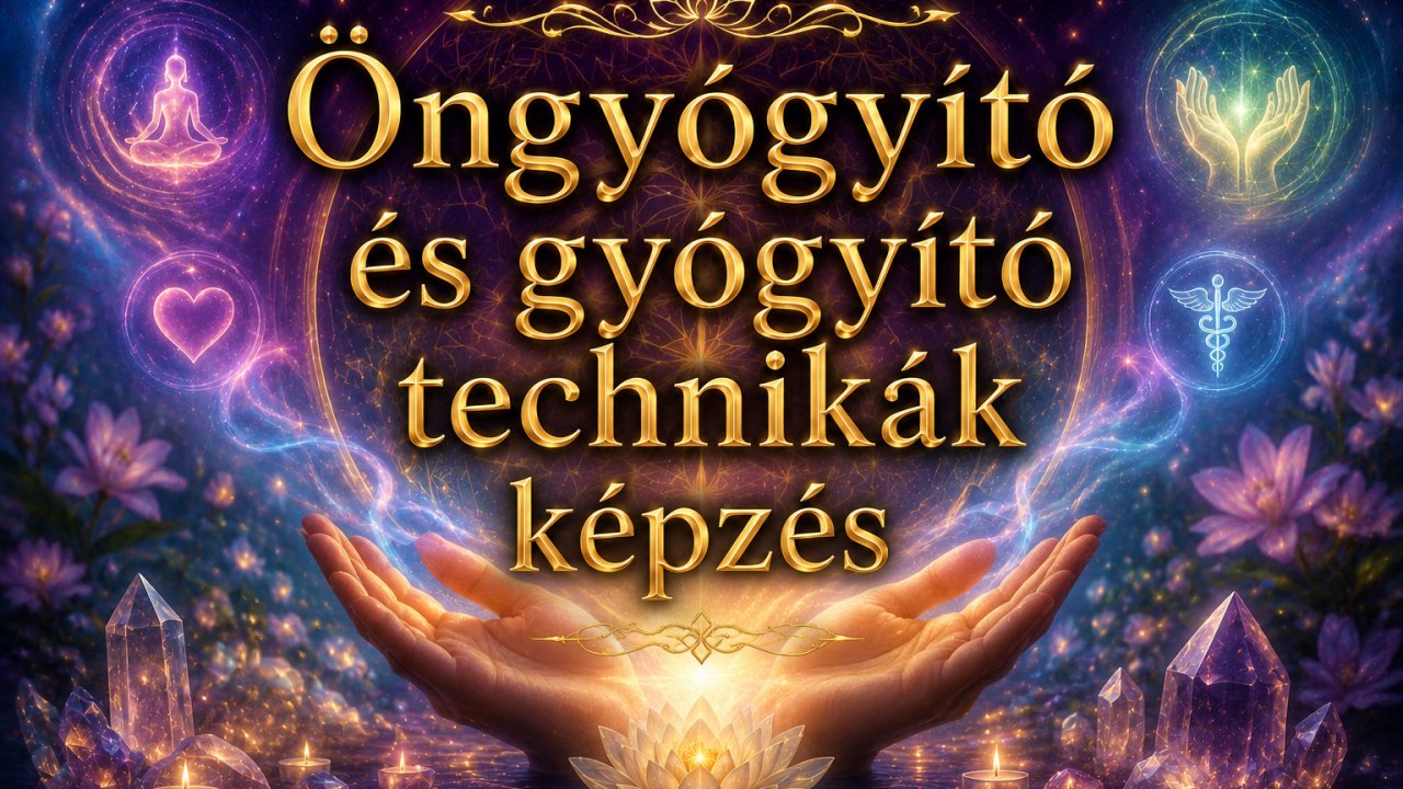 Öngyógyító és gyógyító technikák képzés